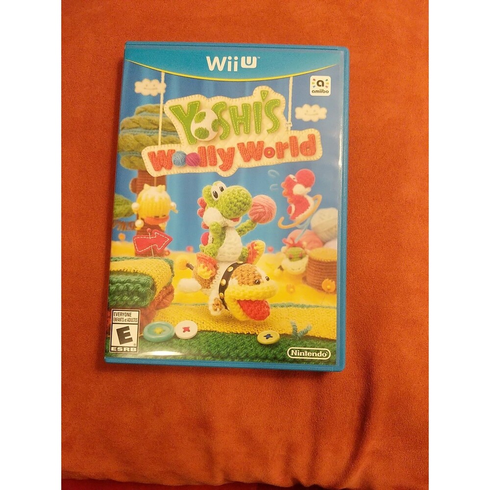 Yoshi's Woolly World, Nintendo Wii U, Complete, EXCELLENT Condition